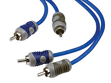 KICKER 46KI26 K-Series 2-Channel RCA Interconnect, 6.0 Meter