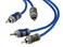 KICKER 46KI26 K-Series 2-Channel RCA Interconnect, 6.0 Meter