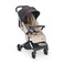 Joovy Kooper Lightweight Baby Stroller Featuring Removable, Swing-Open Tray, Big Wheels, Reclining Seat with Footrest, Extra-Large Retractable Canopy, and Compact Fold ,Sand