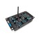 Pyle Wireless DJ Audio Mixer - 3 Channel Bluetooth Compatible DJ Controller Sound Mixer, Mic-Talkover, USB Reader, Dual RCA Phono/Line In, Microphone Input, Headphone Jack, Black - PMX7BU