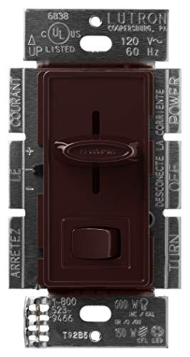 Lutron Skylark LEDDimmer Switch, Slide Dimmer, Single Pole/3-way