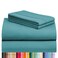 LuxClub Cal King Size Sheets Set, CoolingSoft Deep Pocket Bed Sheets, 4PC