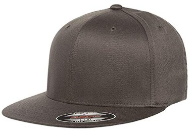 Flexfit Men's On Field Pro-Baseball Cap, Dark Grey, Small-Medium
