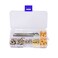 Motanar 1/4 inch Grommet Kit 100 Sets Grommets Eyelets