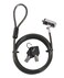 Sendt 10 Foot Black Notebook/Laptop Keyed Lock Security Cable Extra Long!