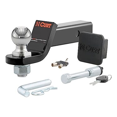 Curt 45534 Towing Starter Kit with 2" Drop Ball Mount
