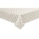 Lenox Laurel Leaf Tablecloth, Platinum - 70"W x 86"L