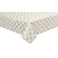 Lenox Laurel Leaf Tablecloth, Platinum - 70"W x 86"L