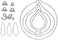 Hero Arts DI400 Infinity Dies, Ornaments Infinity