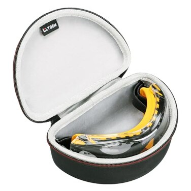 L LTGEM LTGEM Case for Dewalt DPG82/DPG82-11 Safety Goggle, Gray