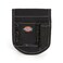 Dickies 2-Compartment Hammer Holder for Tool and Work Belts, Durable Canvas, Includes Tool Loop and Pocket, Fits up to 4.5-inch Belts, Black