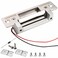 UHPPOTE Electric Door Strike Lock Fail-Secure/Fail-Safe Adjustable 12VDC