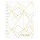 Blueline MiracleBind Notebook, Gold Collection, White, Small, 9 1/4 x 7 1/4 inches ,AF3000.01