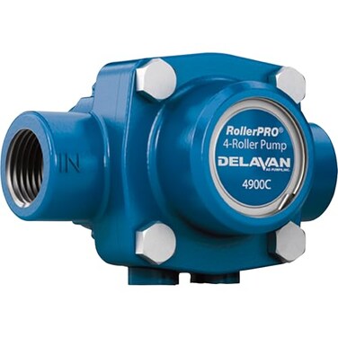 Delavan Cast Iron 4-Roller Pump, 9.2 GPM, 150 PSI, 2,600 RPM, Model4900C