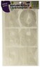 Dritz 15524 Iron-on Letters, Soft Flex, Distressed, 3-Inch, White ,5-Sheets