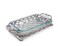 Arthur Court 3 Quart Casserole Pyrex Holder Fish Net Pattern - 3.5" x 11" x 19