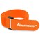 ENVISIONED Reusable Cinch Straps 2" x 100" - 2 Pack - Hook and Loop Straps ,Neon Orange