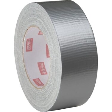 Staples General Purpose Duct Tape, 2x60 Yards, Silver, Multi-Use