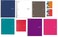 Mead 06206 Wirebound Notebook, College Rule, 11 x 8 1/2, 100 Sheets, Assorted