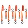 KEEPER Hampton PROD 1x 10' Cam Buckle Tie-Down, 4 Pack - 300 lbs. Working Load Limit and 900 lbs. Break Strength