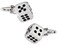 Cuff-Daddy Gambling Dice Craps Cufflinks with Presentation Box