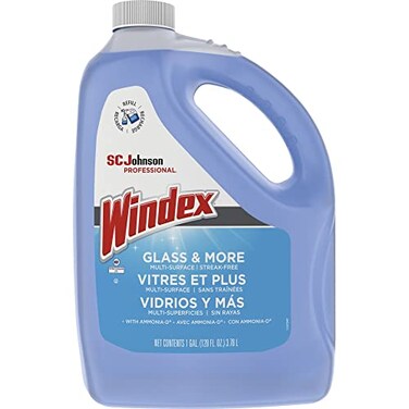 Windex 682252EA Powerized Formula GlassSurface Cleaner, 1gal Bottle
