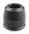Proto Impact Socket, 1-1/2 In Dr, 2 In, 6 pt