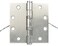 Securitron EH-40 Electrified Hinge, Stainless, 6 Wire, 4.5" x 4