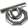 Notch Rapid Rig Connector, Solid Forged Steel, 1/2" Rope Capacity ,40418