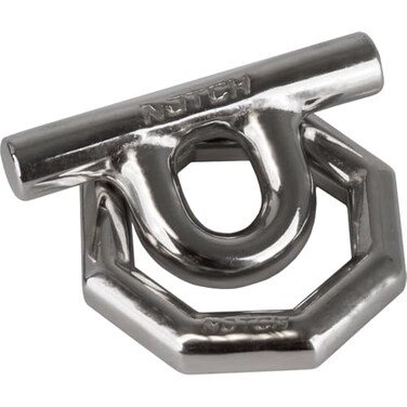 Notch Rapid Rig Connector, Solid Forged Steel, 1/2" Rope Capacity ,40418