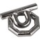 Notch Rapid Rig Connector, Solid Forged Steel, 1/2" Rope Capacity ,40418