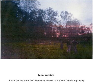 RUN FOR I WILL BE MY OWN HELL BECAUSE THERE IS A DEVIL