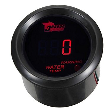 ESUPPORT Car 2" 52mm Digital Water Temp Gauge Temperature Meter Kit