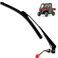 Valchoose 16"Manual Operation UTV Windshield Wiper Kit,Rubber Blade,1 Set