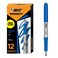 BIC Intensity Fineliner Marker Pen, Fine Point, Blue, 12-Count