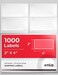 enKo 2 x 4 in 1000 Address, Mailing and Business Sticker Labels