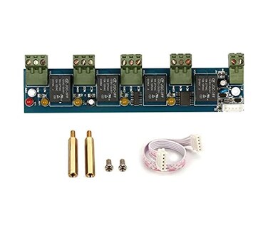 MENGQI-CONTROL Enhanced Alarm Module Fire Control Expansion Panel for Access Control Board Meet USA Fire Code Requirement