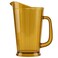 GET G.E.T. 60 oz Amber Plastic Pitcher with Handle