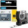 DYMO Rhino Industrial Flexible Nylon Labels, 3/4" x 11.5', Black Print on White Tape