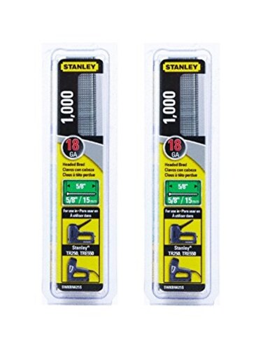 Stanley 5/8th In 15mm Brad Nails