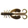 Berkley PowerBait Crazy Legs Chigger Craw Green Pumpkin, 4" ,8 Count