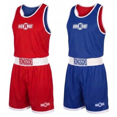 Ringside Reversible Competition Outfit, Medium , Blue