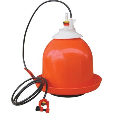 FarmTek Bell-Matic Automatic Poultry Waterer“ Gravity Feed Drinker