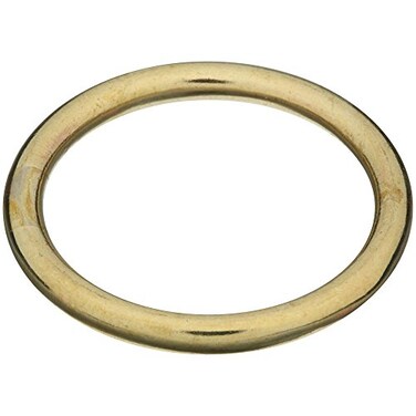 National Hardware N258-749 3156BC Ring in Solid Brass