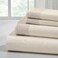 Modern Threads 4 Piece Microfiber Sheet Set“ Soft Cooling Bed Sheets with Crochet Lace“ Deep Pocket, Wrinkle Free, Breathable, Hotel Luxury Bedding, Beige, Queen