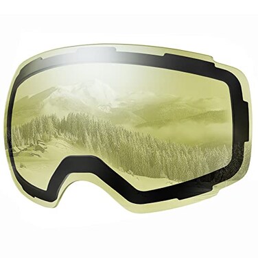 OutdoorMaster PRO Ski Goggle Replacement Lens, VLT Options for All Weather