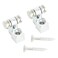 Greenten Chrome Roller String Trees Retainers,String Guides with Screws Replacement,,1 Pair1