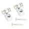Greenten Chrome Roller String Trees Retainers,String Guides with Screws Replacement,,1 Pair1