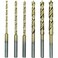 Proxxon 28876 HSS Twist Drill Set Titanium Nitride Coated with Brad Point