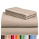 LuxClub Queen Size Sheet Set, CoolingSoft Deep Pocket Bed Sheets, 4PC